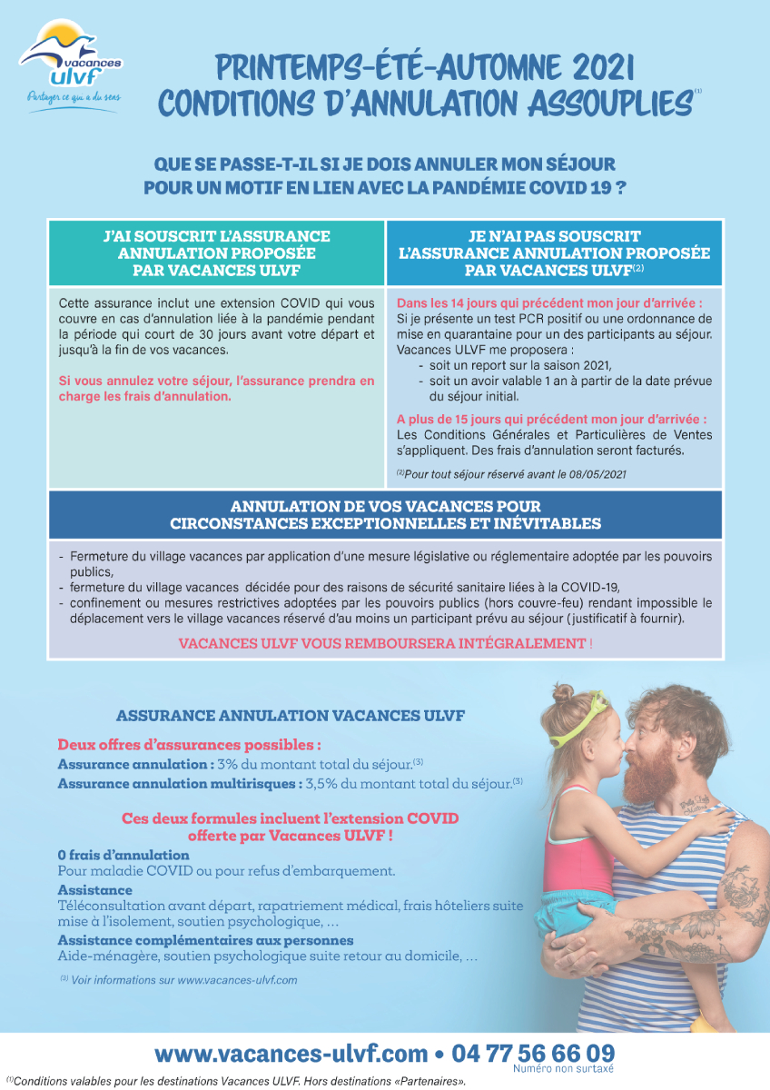 Assouplissement conditions d'annulation