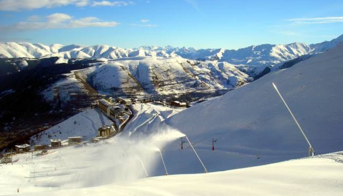 piste de ski saint lary