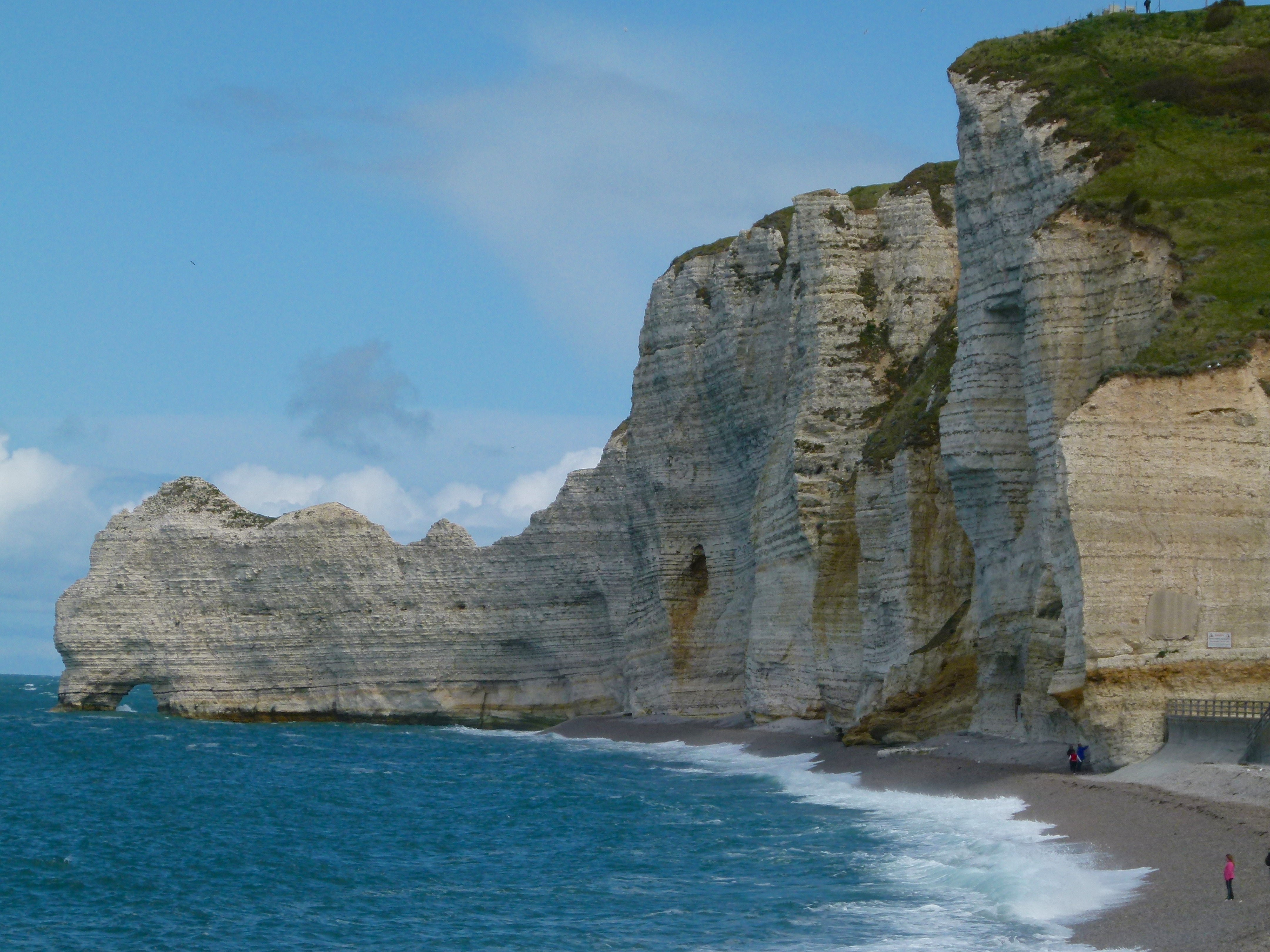 Les falaises d'Etretat