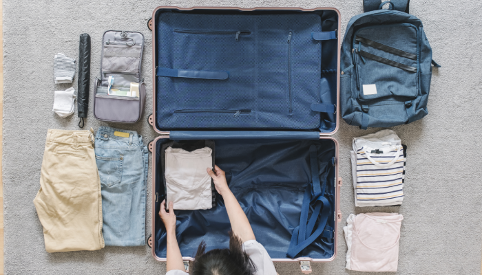 Check list vacances mer, valise location mer