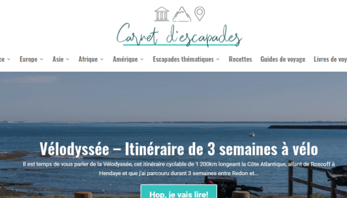 carnet d'escapade