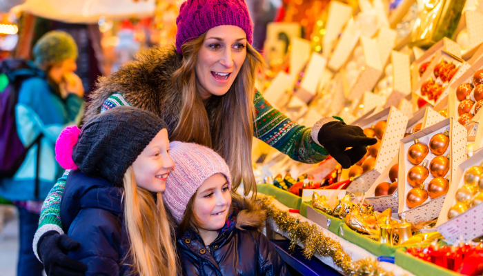 famille marché de noel alsace