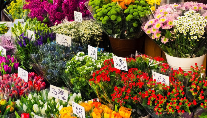 fleur marché de nice