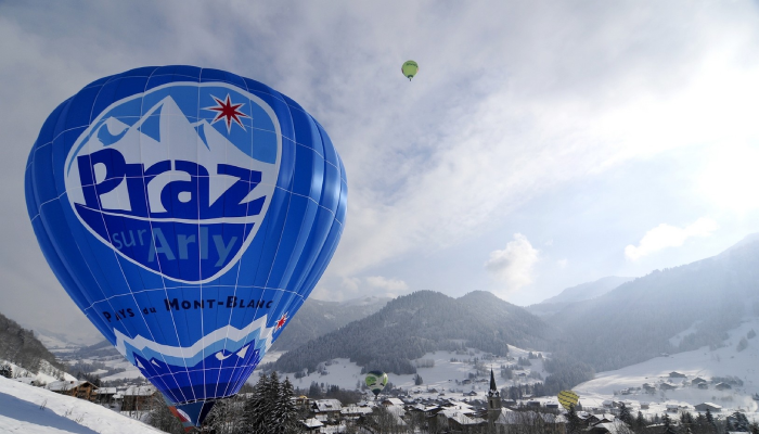 montgolfière praz