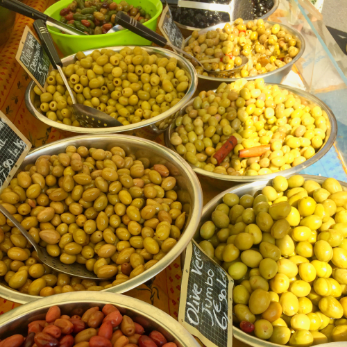olives marché aix en provence