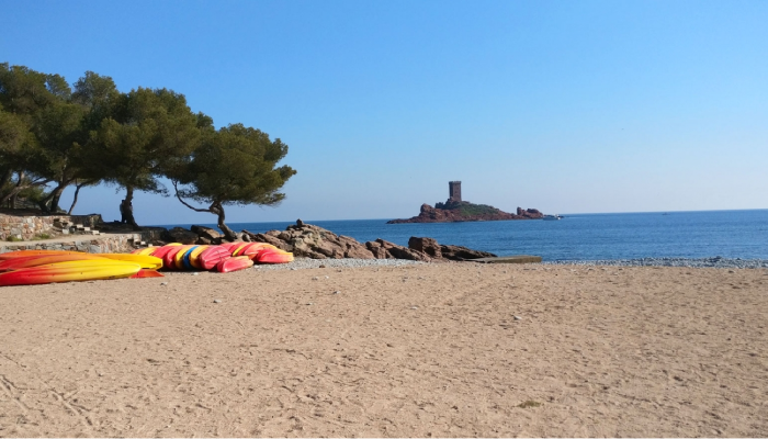 plage du debarquement frejus saint raphael