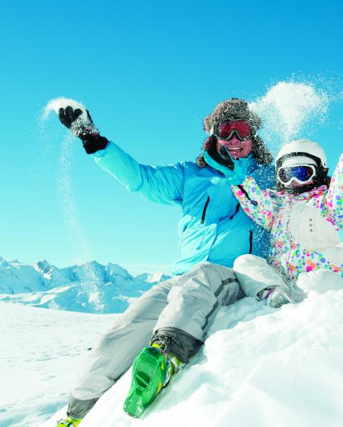 famille neige