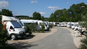 Emplacement camping-car