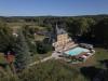 Vue du ciel village vacances Sarlat